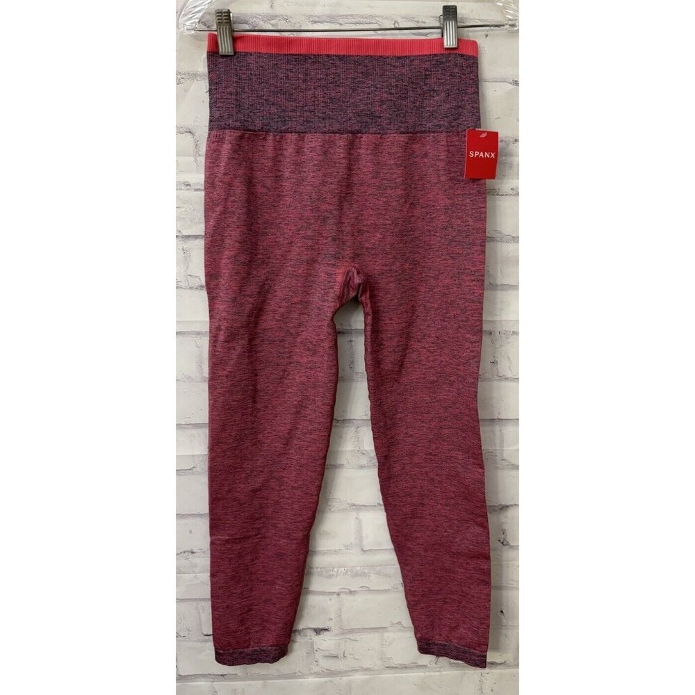 Spanx Size Large Seamless Sculpt Legging Spacedye Coral Punch 50285R New